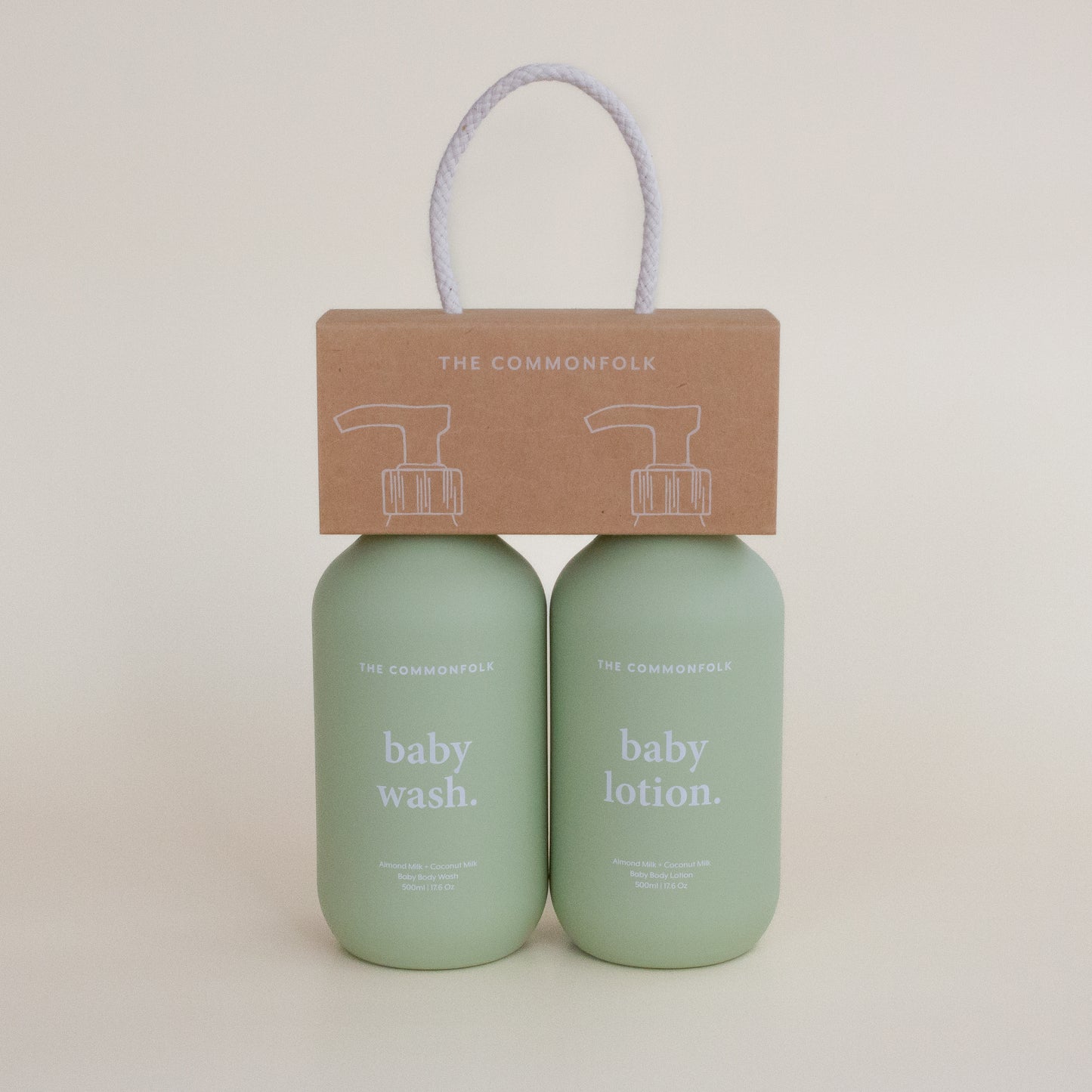 BABY Keep It Simple - Wash + Lotion Kit / Sage