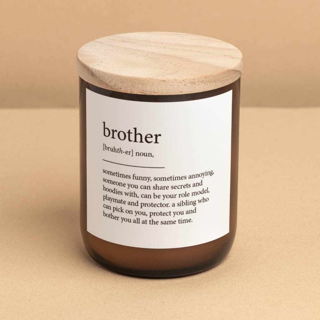 Dictionary Candle - Brother