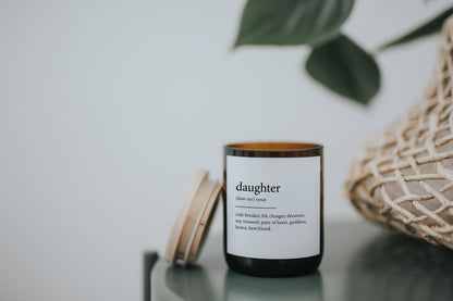 Dictionary Meaning Candle - daughter