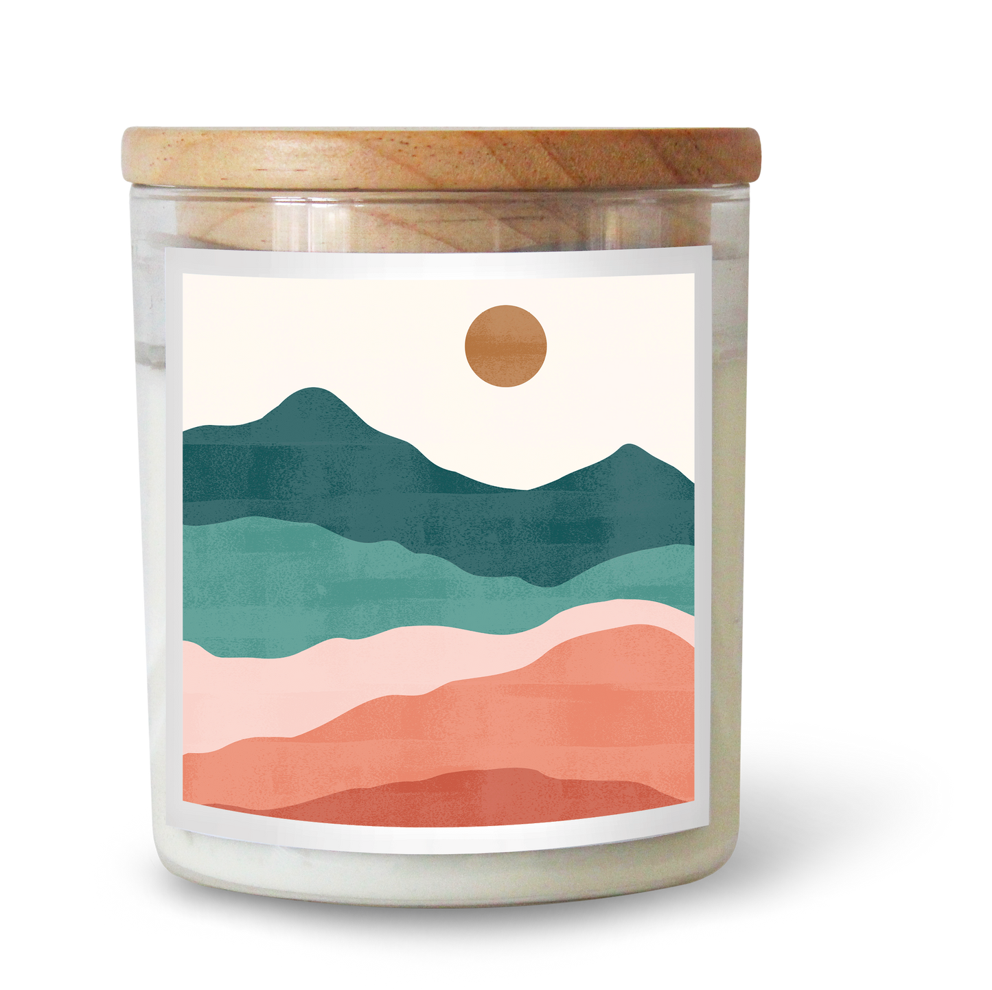 Moon Lands Candle
