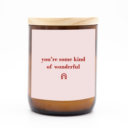 Happy Days Candle - Some Kind Of Wonderful - pink