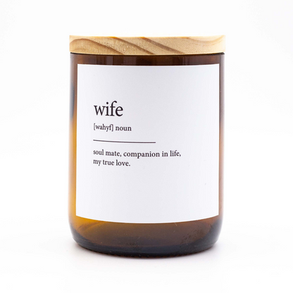 Dictionary Meaning Candle - wife