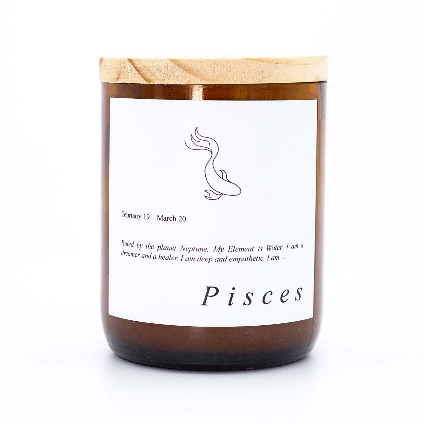 Zodiac Mid Candle - Pisces