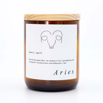 Zodiac Mid Candle - Aries