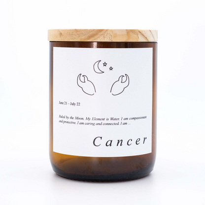 Zodiac Mid Candle - Cancer