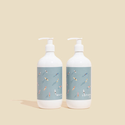 Wash + Lotion Kit - Surfers from Above ft. Cut Outs Co