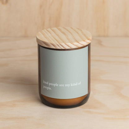 Heartfelt Quote Candle - kind people