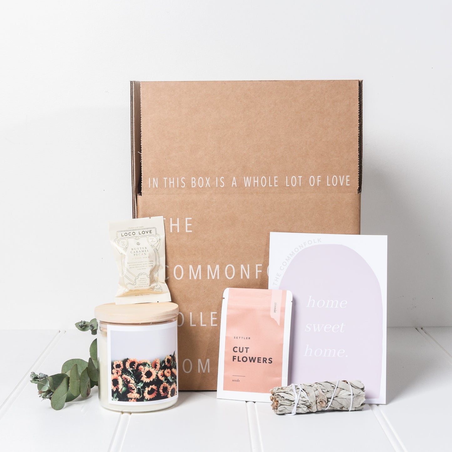 Home Sweet Home Gift Box - XL Candle