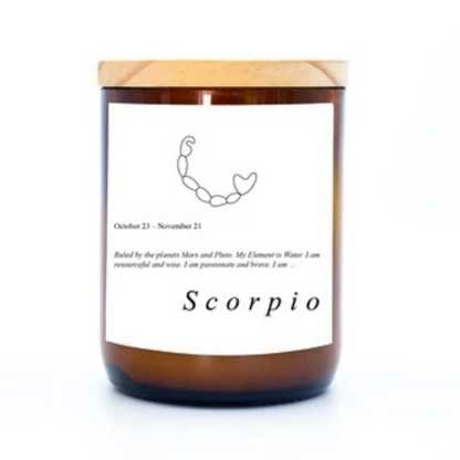 Zodiac Mid Candle - Scorpio