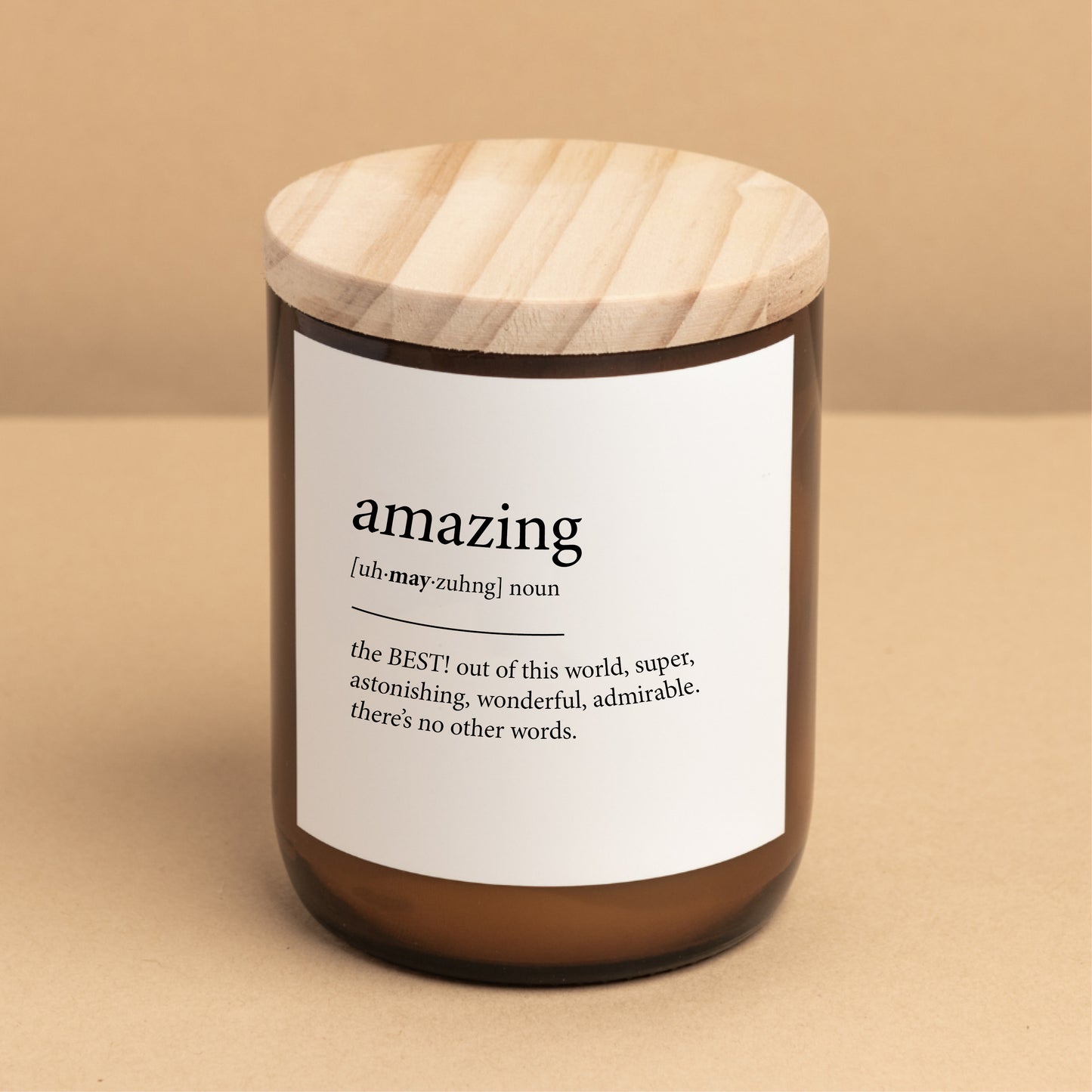 Dictionary Candle - amazing