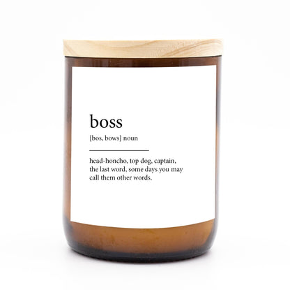 Dictionary Candle - boss