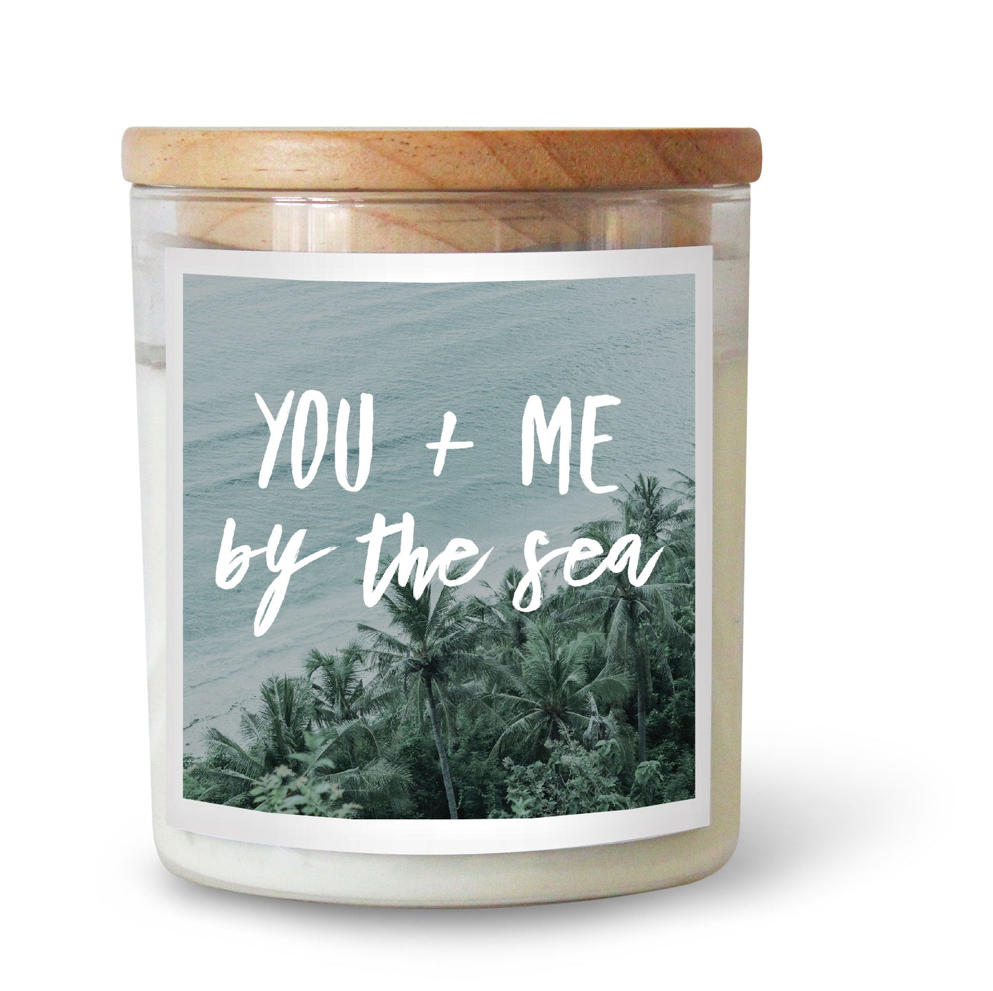 You + Me by the Sea Candle